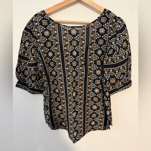 Ann Taylor short sleeved blouse